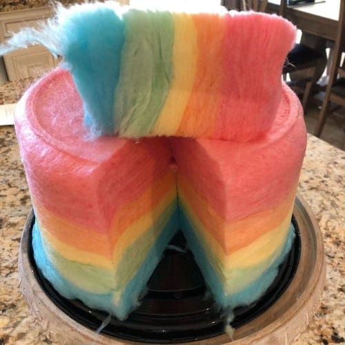 Cakes Made Entirely Out Of Cotton Candy Exist To Make Your Sugary Rainbow Dreams Come True
