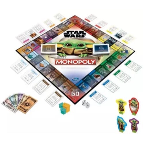 Hasbro Is Releasing A Baby Yoda Monopoly For The Cutest Game Night Ever