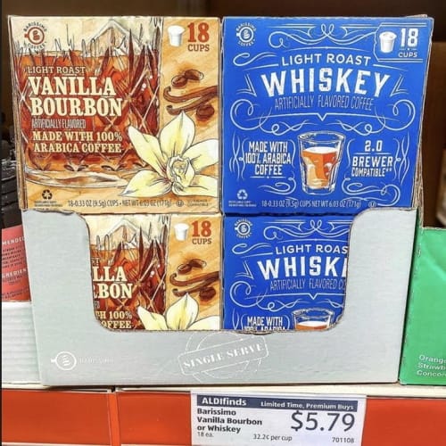 Aldi’s New Whiskey-Flavored Coffees Will Put Some Extra Pep In Your Morning Step