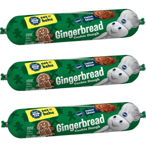 Pillsbury Is Bringing Out Gingerbread Cookie Dough That You Can Eat Straight From The Package