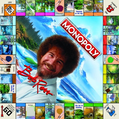 This Bob Ross Version Of Monopoly Is The Most Relaxing Game You’ll Ever Play