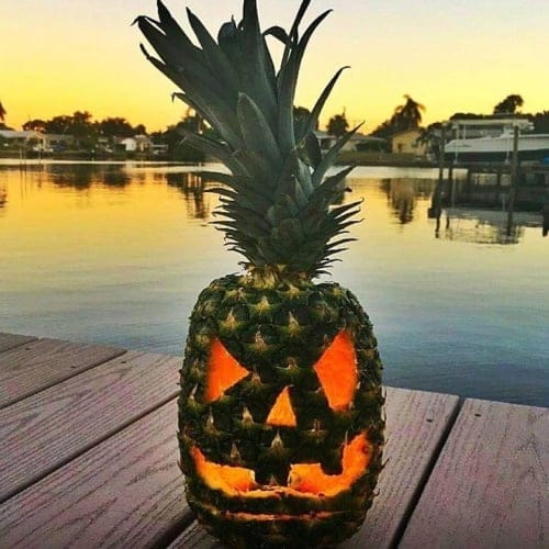 People Are Carving Jack O’Lanterns In Pineapples Instead Of Pumpkins This Year