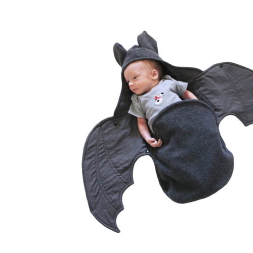 This Baby Bat Swaddling Blanket Is Simultaneously Creepy And Cute