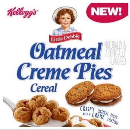 Little Debbie Oatmeal Cream Pie Cereal Is A Real Thing And It’s Delicious