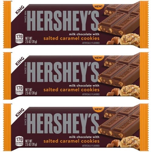 Hershey’s New Candy Bar Is Stuffed With Salted Caramel Cookie Pieces
