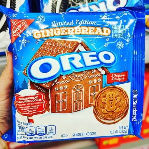 Oreo’s New Gingerbread Cookies Will Make Christmas So Much Merrier