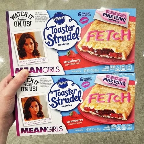‘Mean Girls’ Toaster Strudels Are A Thing And The Pink Icing Is Totally Fetch
