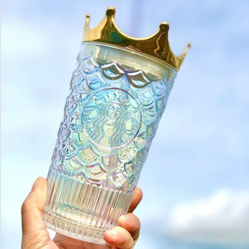Starbucks’ New Tumbler Has A Gold Crown On Top So You Can Drink Like A Queen