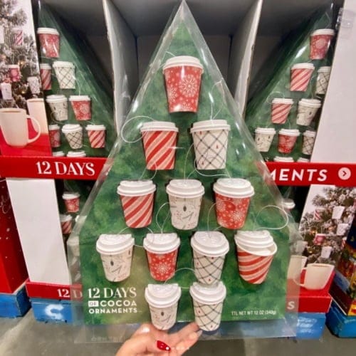 Costco’s ’12 Days Of Cocoa’ Gift Set Is Full Of Mini To-Go Cups Of Different Hot Chocolate Flavors
