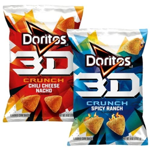 ’90s Kids, Rejoice! 3D Doritos Are Coming Back To Store Shelves In 2021