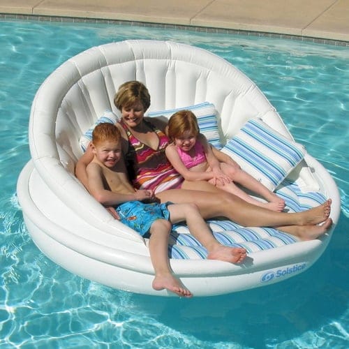 This Inflatable Sofa Float Will Let You Be A Couch Potato Even In The Pool