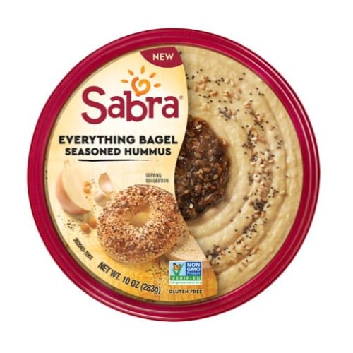 Sabra Is Selling Everything Bagel Hummus For All Your Savory Snacking Needs
