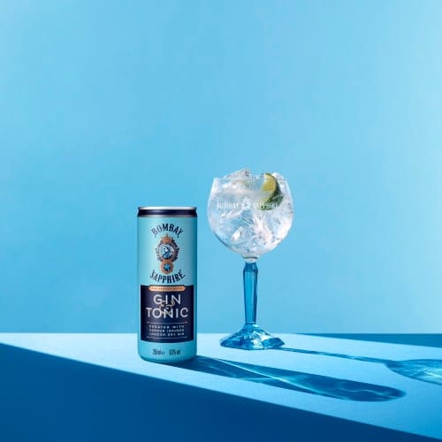 Bombay Sapphire Just Released Ready-To-Drink Gin & Tonic Cans For Your Drinking Pleasure
