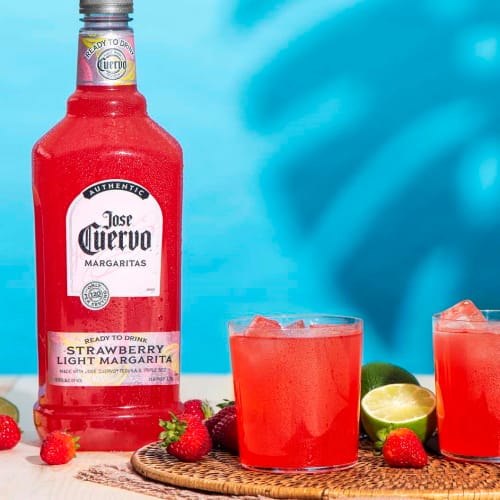 Jose Cuervo’s New Light, Ready-To-Drink Strawberry Margarita Is Summer In A Bottle
