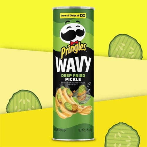 Pringles Released Deep-Fried Pickle-Flavored Chips For All Your Snacking Needs