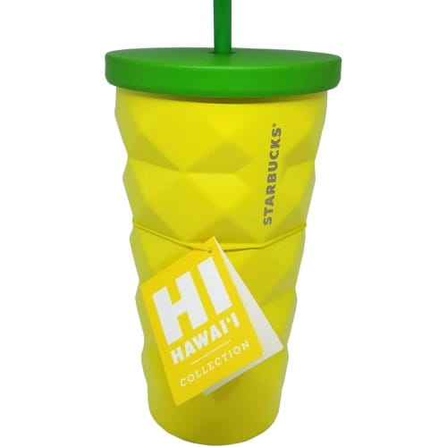 Starbucks Has A Pineapple Tumbler That Will Give Your Iced Coffee A Tropical Vibe