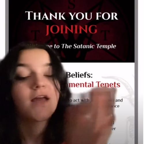 Student Joins Satanic Temple To Get Around Her School’s ‘No Piercing’ Policy