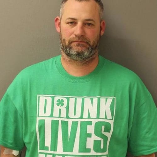 Man In ‘Drunk Lives Matter’ T-Shirt Arrested For Drunk Driving