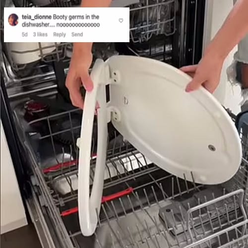 Influencers Branded ‘Nasty’ And ‘Disgusting’ After Putting Toilet Seat In Dishwasher As ‘Cleaning Hack’