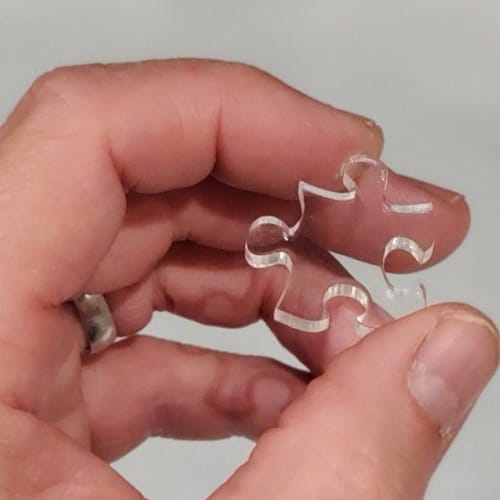 This Clear Jigsaw Puzzle Is Pretty Much Impossible To Solve But You’ll Want To Try Anyway