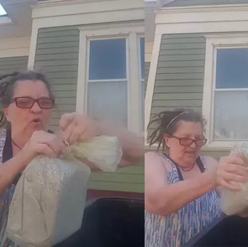 Woman Celebrates Abusive Husband’s Death By Dumping His Ashes In The Trash