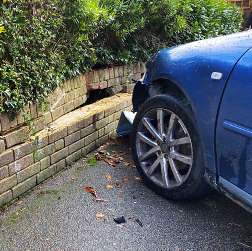 Woman Crashes Into House After Praying With Eyes Closed While Driving