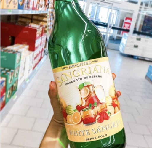 Aldi Is Selling Bottles Of Red & White Spanish Sangria For Only $6