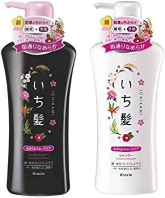 ichikami smooth and sleek shampoo conditioner