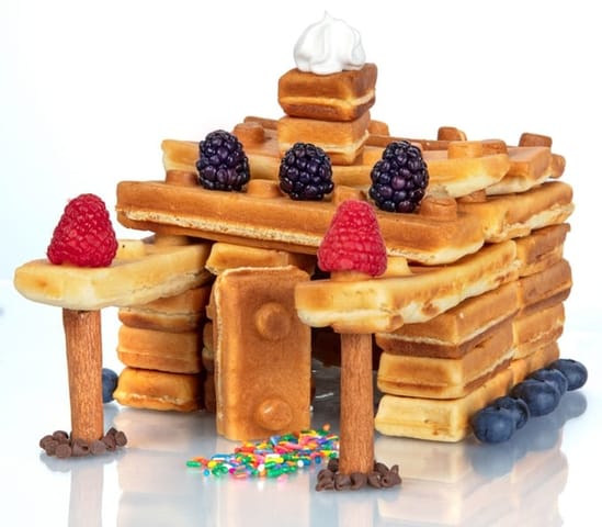LEGO waffle maker