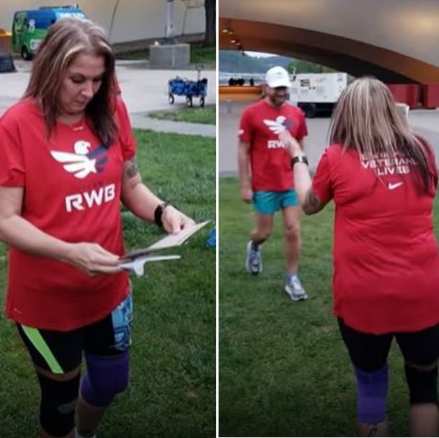 Son Surprises His Biological Mom At A Marathon 35 Years After She Put Him Up For Adoption