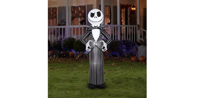 This Inflatable Jack Skellington Is 7 Feet Tall & Perfect For Halloween