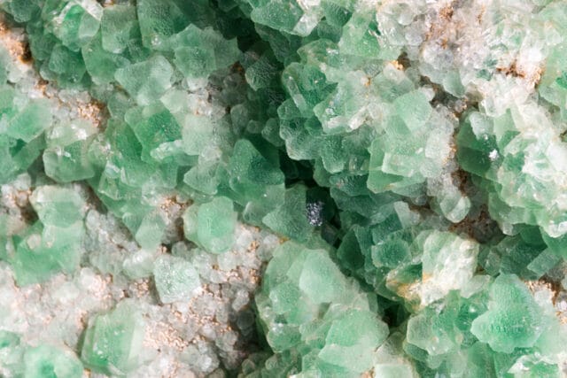 fluorite gemstone up close