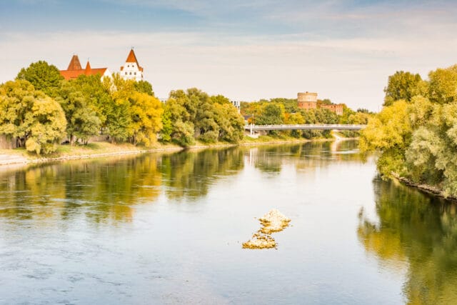 danube river in ingolstadt