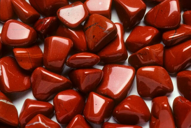 red jasper gemstones