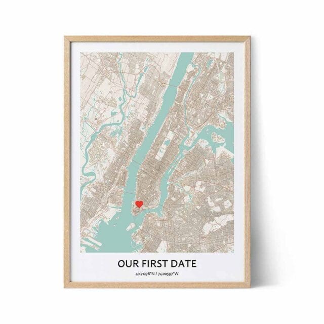 our first date map