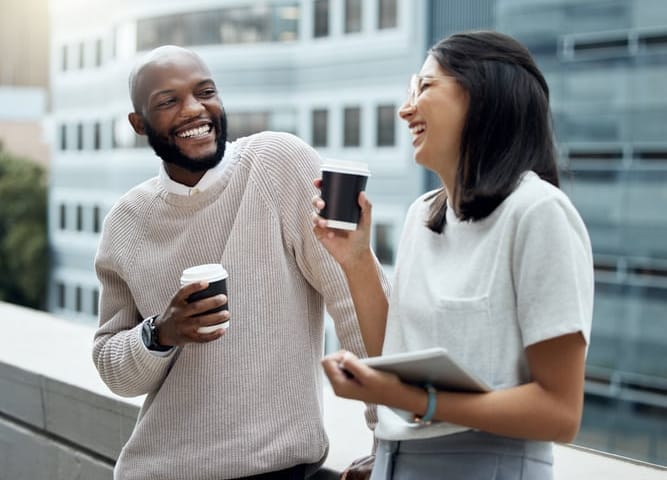signs a male co-worker likes you