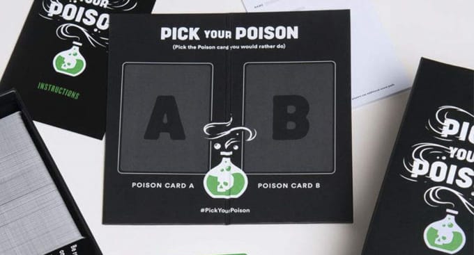 Pick Your Poison Is The Hilarious Party Game That Just Might End In Tears