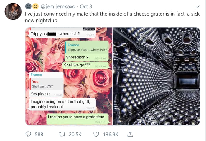 cheese grater club