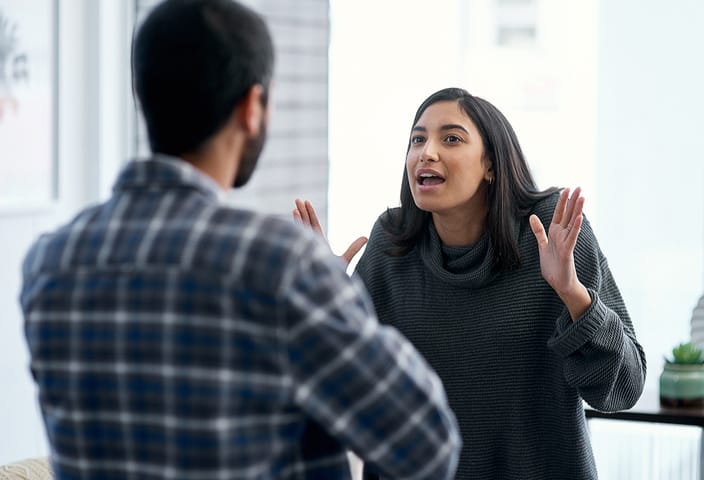 fighting with your partner