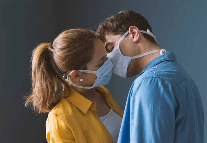 Couples Who Don’t Live Together Should Wear Face Masks In The Bedroom, Study Says