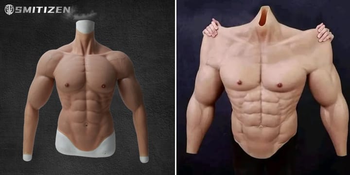 muscle man bodysuit