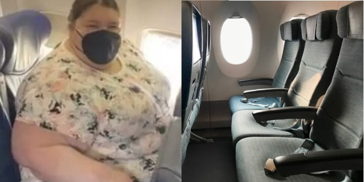 Woman Calls For Free Plane Seats And Bigger Bathrooms For Plus-Sized Flyers