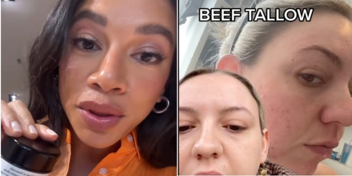 Women On TikTok Are Using Beef Tallow As Skincare, But Does It Even Work?