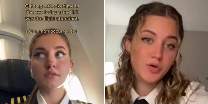 Pilot Annoyed When Airport Worker Assumes She’s A Flight Attendant Because She’s A Woman
