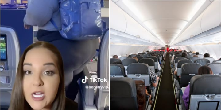 Plus-Size Woman Says Narrow Plane Aisles Keep Her From Using Bathroom On Flights