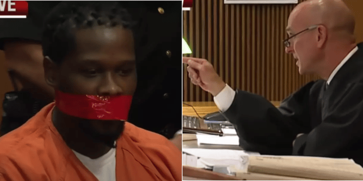 Judge Orders Suspect’s Mouth Taped Shut In Court After Repeatedly Telling Him To ‘Zip It’