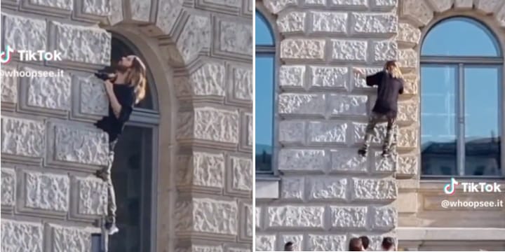 Jared Leto Seen Scaling Hotel Wall In Berlin For No Apparent Reason
