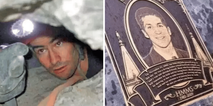 Dad Suffers Worst Possible Death After Getting Stuck Upside Down In A Cave