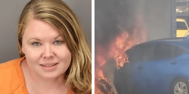 Florida Woman Sets Car On Fire After Getting Upset With Her Job