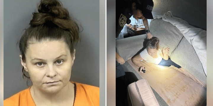 Wanted Florida Woman Found Hiding Inside Couch